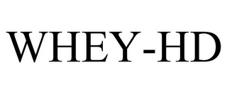 WHEY-HD