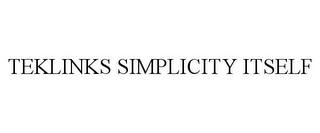 TEKLINKS SIMPLICITY ITSELF