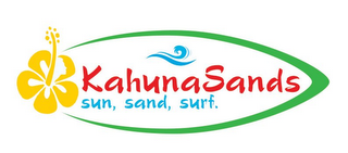 KAHUNA SANDS. SUN, SAND, SURF.