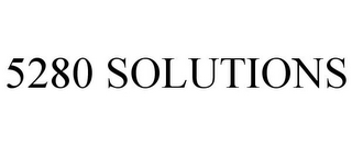 5280 SOLUTIONS