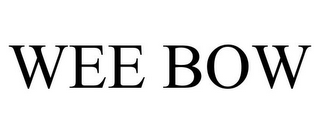 WEE BOW