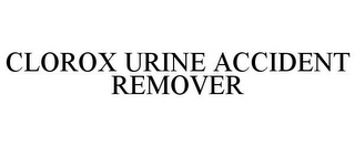 CLOROX URINE ACCIDENT REMOVER