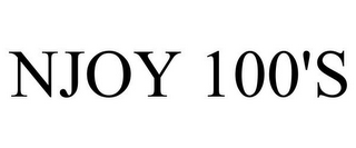 NJOY 100'S