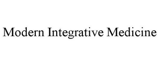 MODERN INTEGRATIVE MEDICINE