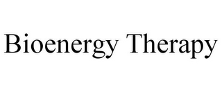 BIOENERGY THERAPY