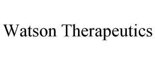 WATSON THERAPEUTICS