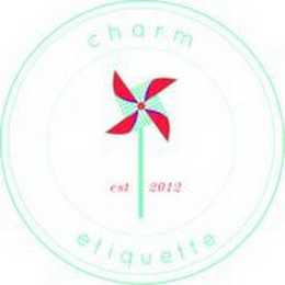 CHARM ETIQUETTE EST 2012