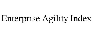 ENTERPRISE AGILITY INDEX