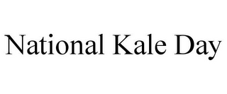 NATIONAL KALE DAY