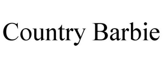 COUNTRY BARBIE
