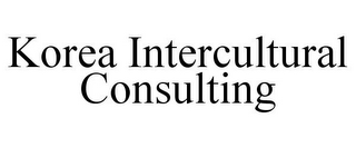 KOREA INTERCULTURAL CONSULTING