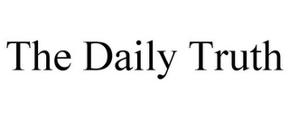THE DAILY TRUTH