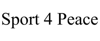 SPORT 4 PEACE