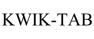 KWIK-TAB