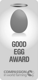 GOOD EGG AWARD COMPASSION IN WORLD FARMING