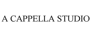 A CAPPELLA STUDIO