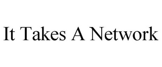 IT TAKES A NETWORK