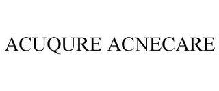 ACUQURE ACNECARE