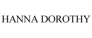 HANNA DOROTHY