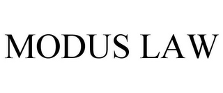 MODUS LAW