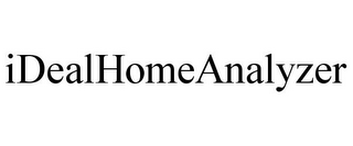 IDEALHOMEANALYZER