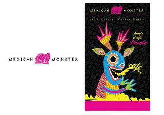 MEXICAN MONSTER MEXICAN MONSTER 100% ARABIGA COFFEE BEANS SINGLE ORIGIN PUEBLA CAFE