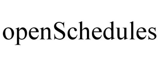 OPENSCHEDULES