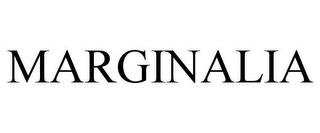 MARGINALIA