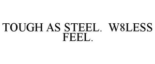 TOUGH AS STEEL. W8LESS FEEL.