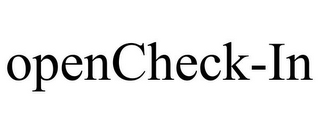 OPENCHECK-IN