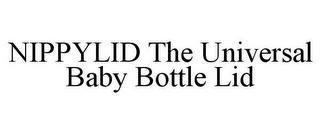 NIPPYLID THE UNIVERSAL BABY BOTTLE LID