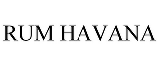 RUM HAVANA