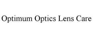 OPTIMUM OPTICS LENS CARE