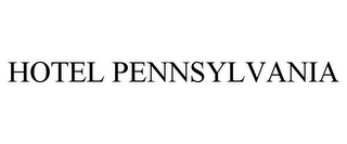 HOTEL PENNSYLVANIA