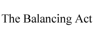 THE BALANCING ACT