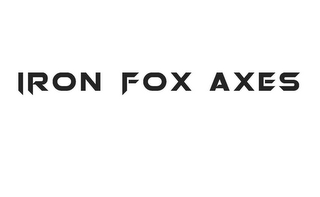 IRON FOX AXES