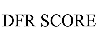 DFR SCORE
