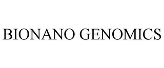 BIONANO GENOMICS