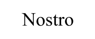 NOSTRO