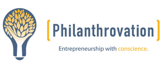 PHILANTHROVATION ENTREPRENEURSHIP WITH CONSCIENCE.