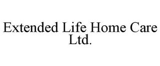 EXTENDED LIFE HOME CARE LTD.