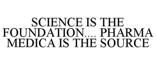 SCIENCE IS THE FOUNDATION.... PHARMA MEDICA IS THE SOURCE