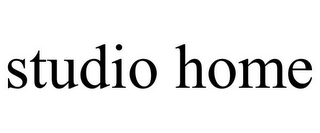 STUDIO HOME