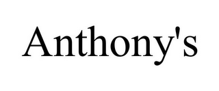 ANTHONY'S