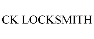 CK LOCKSMITH