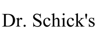 DR. SCHICK'S