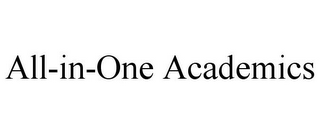 ALL-IN-ONE ACADEMICS