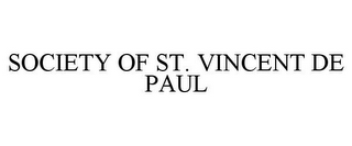 SOCIETY OF ST. VINCENT DE PAUL