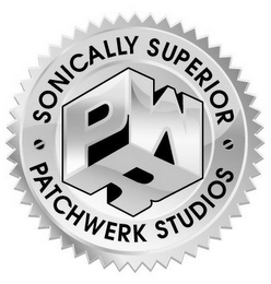 P W R SONICALLY SUPERIOR PATCHWERK STUDIOS