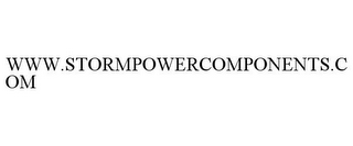 WWW.STORMPOWERCOMPONENTS.COM